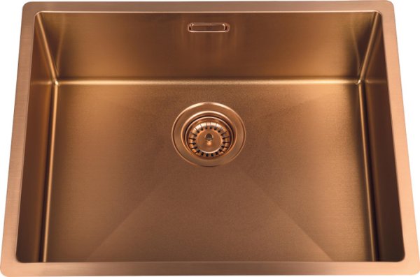 Aláépíthető inox mosogató LUISINA LEGATO EV520159M Inox PVD Copper