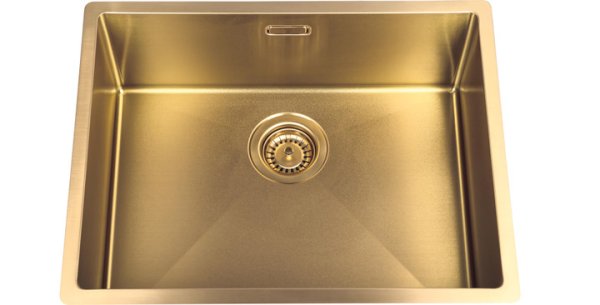 Aláépíthető inox mosogató LUISINA LEGATO EV520018M Inox PVD Gold