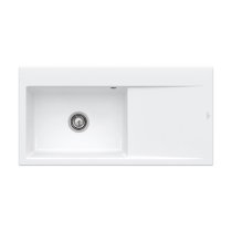 Beépíthető kerámia mosogató Villeroy & Boch Subway 60 left White Alpin 677020R1